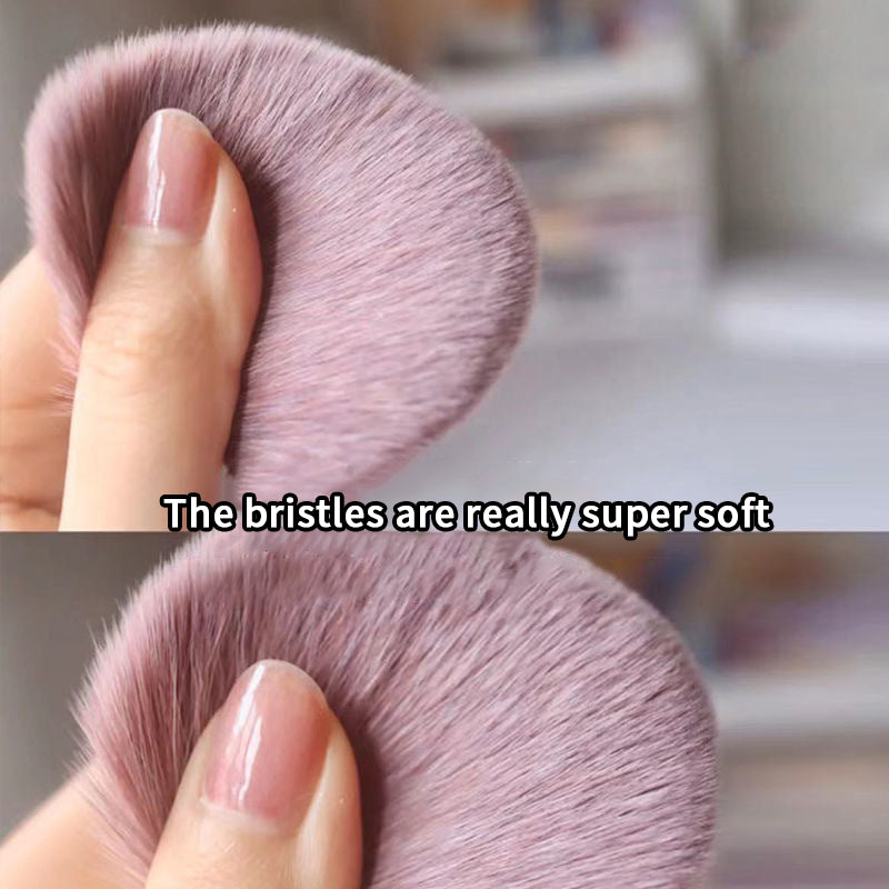 Cute Makeup Brushes Set Purple 9Pcs Soft Brushes Beauty Tool