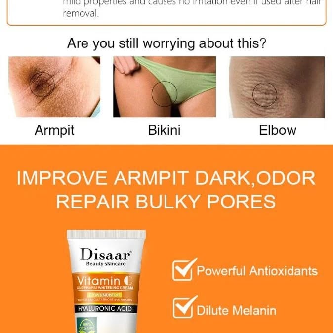 Vitamin C Underarm Whitening Cream Disaar